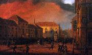 Marcin Zaleski Capture of the Arsenal in Warsaw, 1830. oil painting reproduction